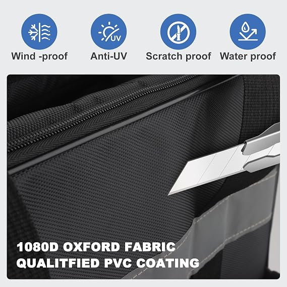 CREAMi NC701 Waterproof Carry Bag Portable Travel Storage Bag for Ninja Swirl CREAMi Ice Cream NC701 Side Opening Machine Easy Access