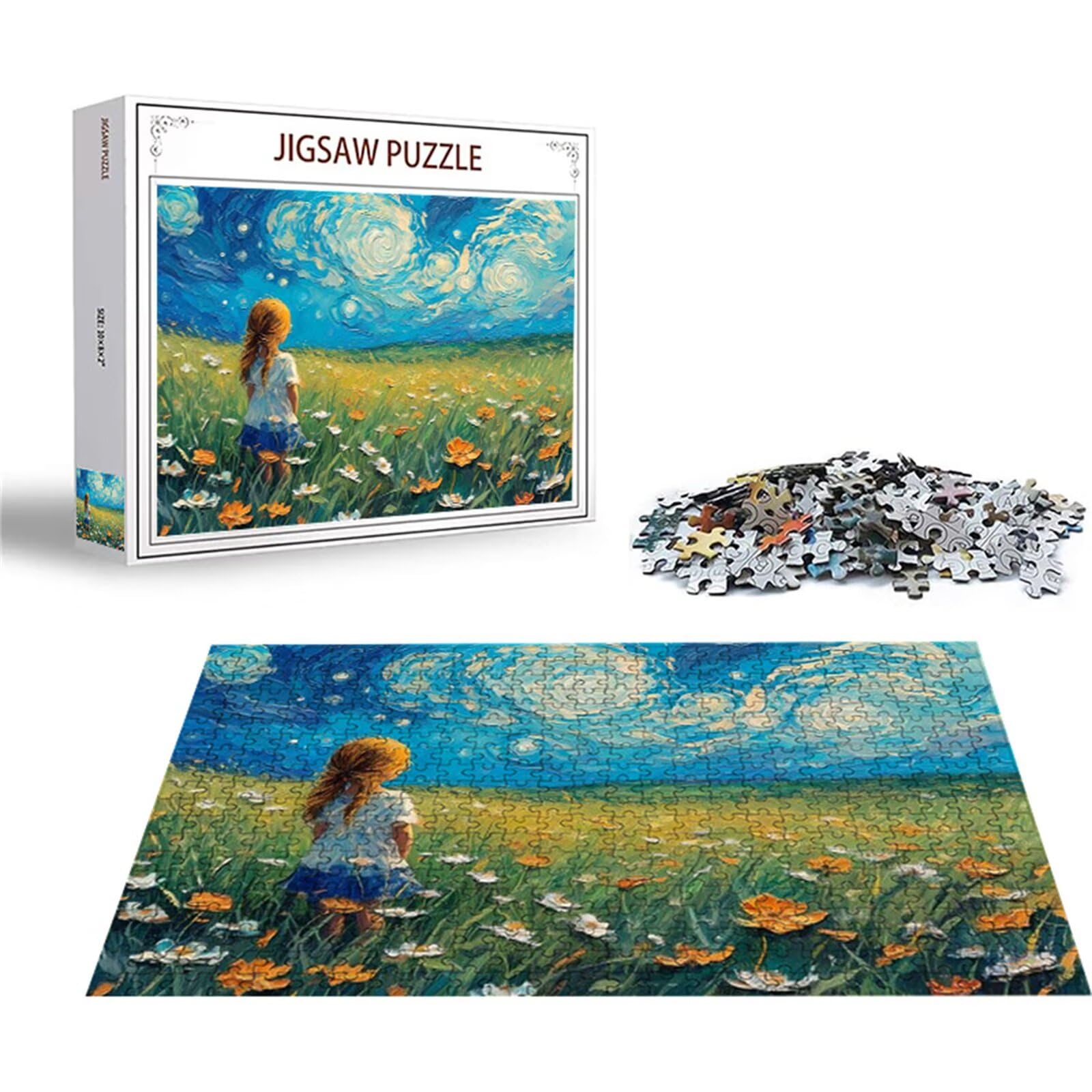 Puzzle 2000 sztuk dziewczyna puzzle kwiat układanki drewniane, klasyczne dla dorosłych diY gra wyzwanie idealnie pasują między nimi literami z tyłu Wysokiej jakości układanki dla dzieci dorosłych wiek
