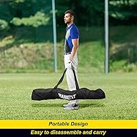 Vista 2 de Baseball/Softball Swing Trainer Aid - Baseball Training Equipment, Upgraded Level 5 Elasticity Baseball/Softball Accessories - Equipment for Batting