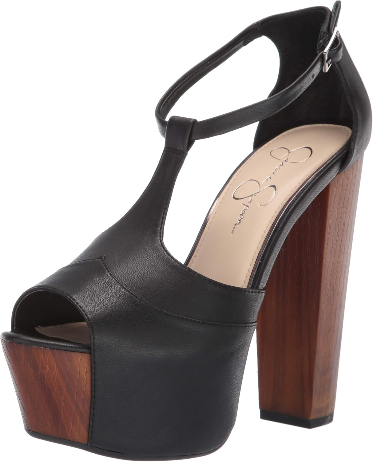 Jessica Simpson Women's DANY Shoe, Black, 7 M US