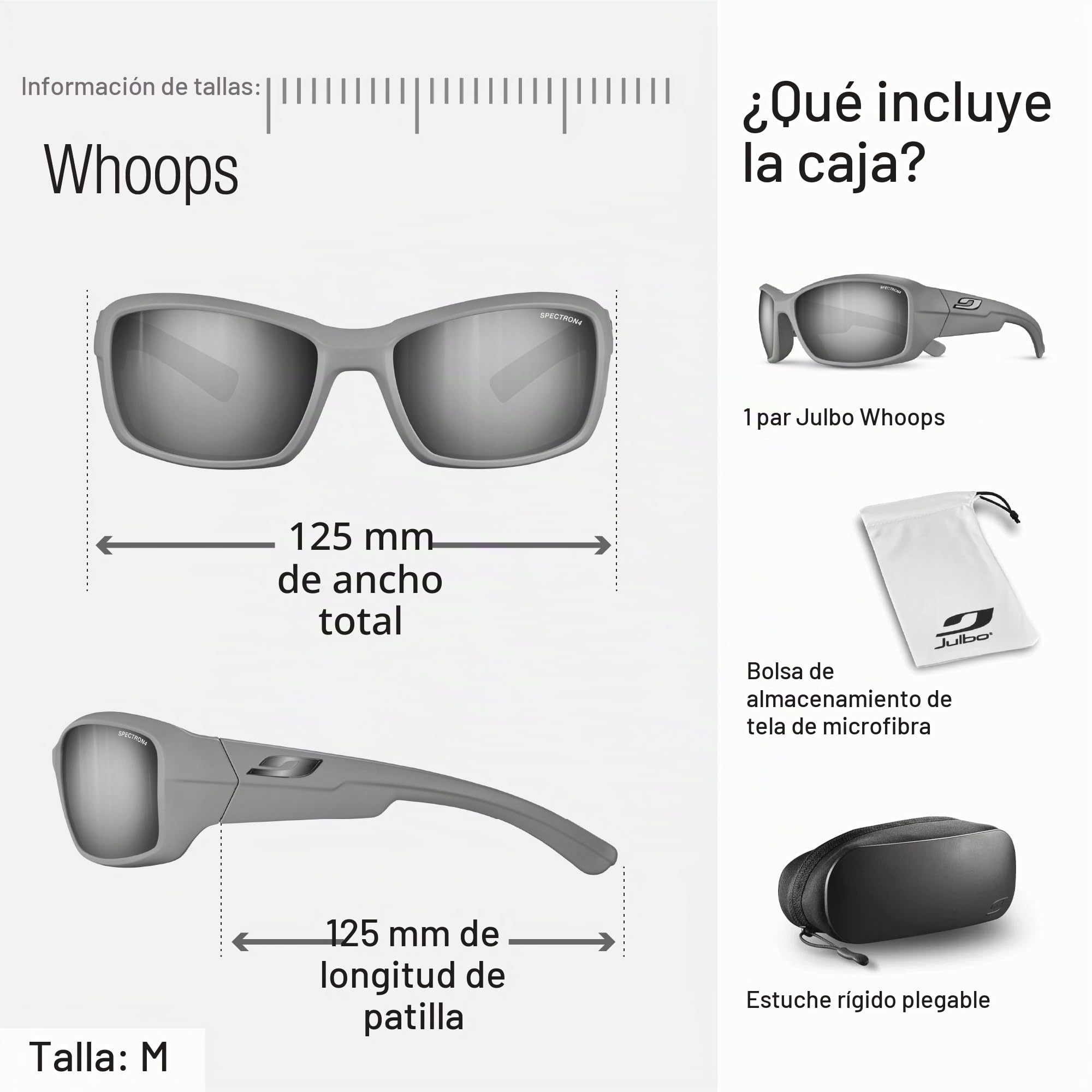 Julbo Unisex Whoops Sunglasses (pack of 1)