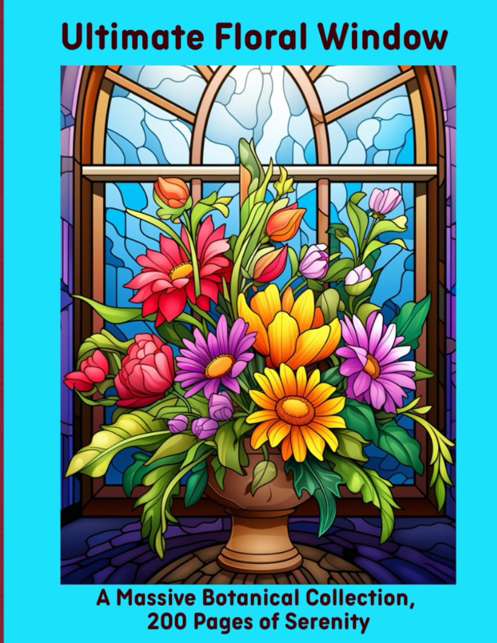 Ultimate Floral Window: A Massive Botanical Collection, 200 Pages of Serenity
