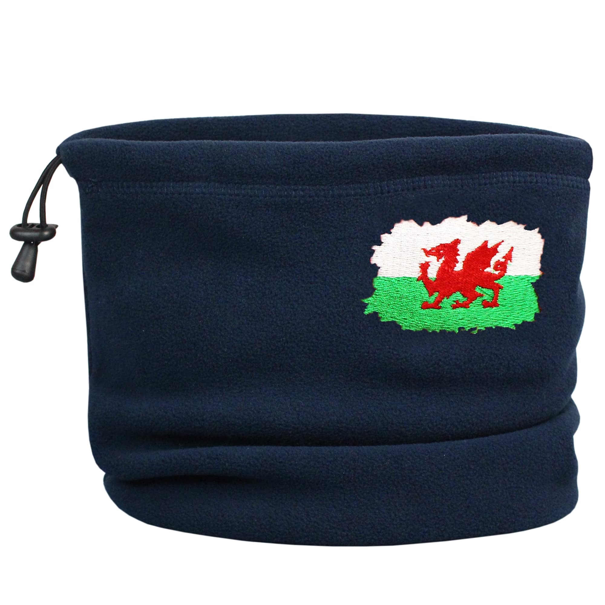 Wales Flag Super Soft Toggle Snood (Navy)