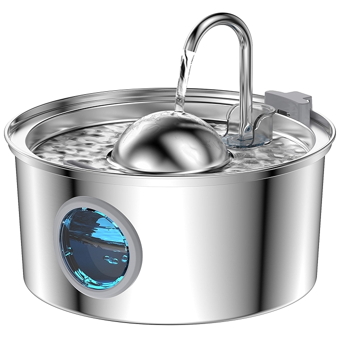 不锈钢宠物自动饮水机