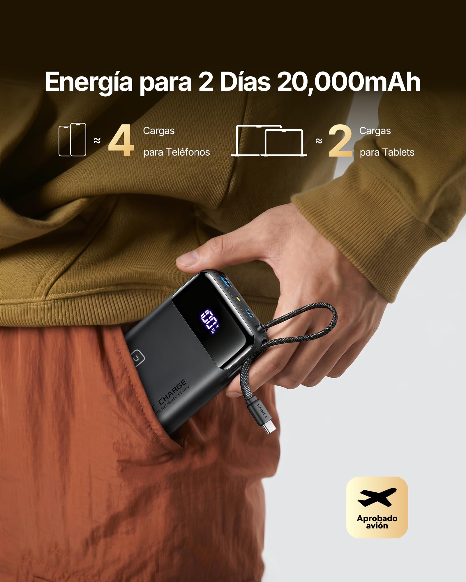 INIU 45W 20000mah Power Bank & INIU Power Bank 20000mAh 22.5W