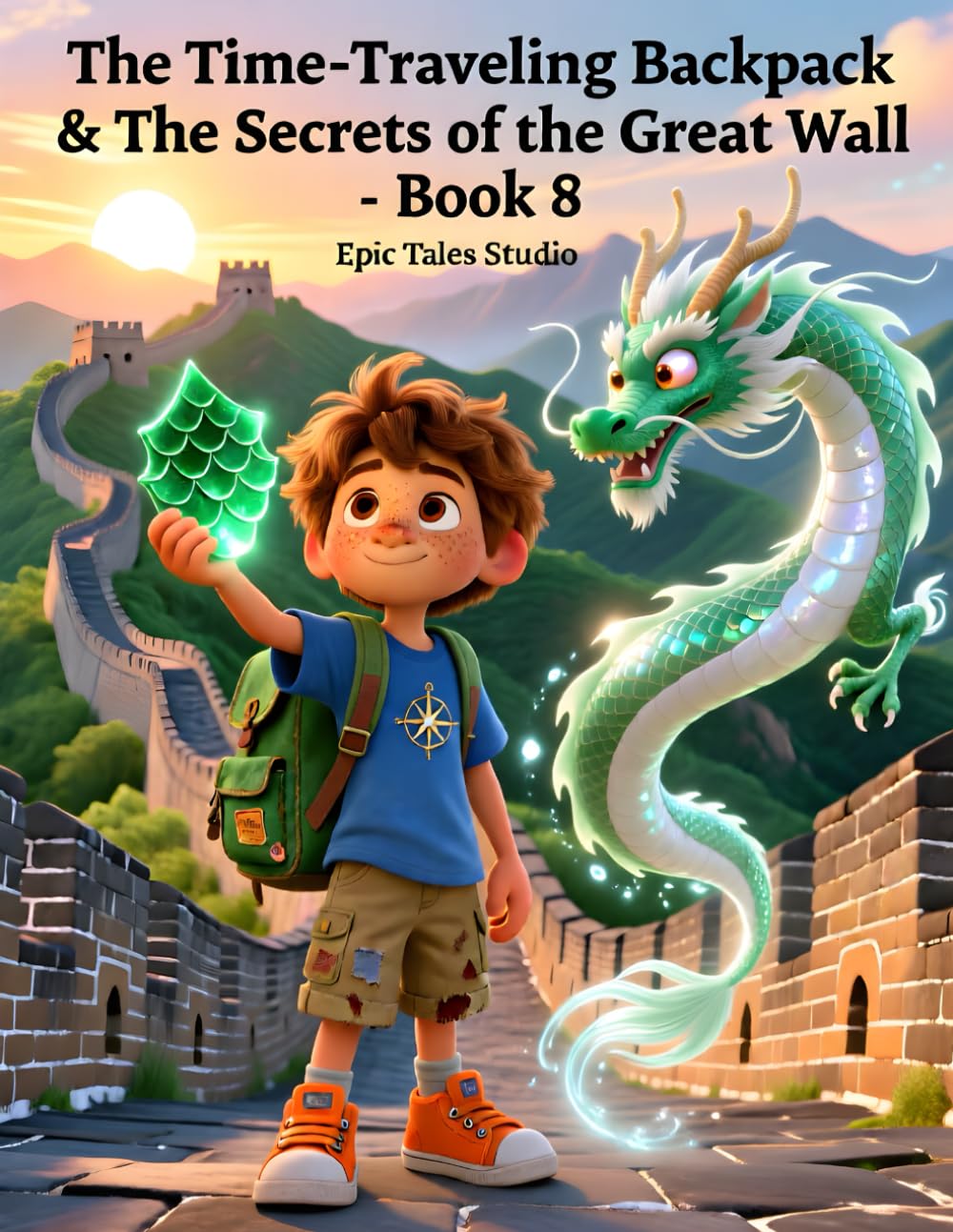 The Time-Traveling Backpack & The Secrets of the Great Wall - Book 8: A Magical Time-Travel Adventure About History, Purpose, and Hidden Guardians