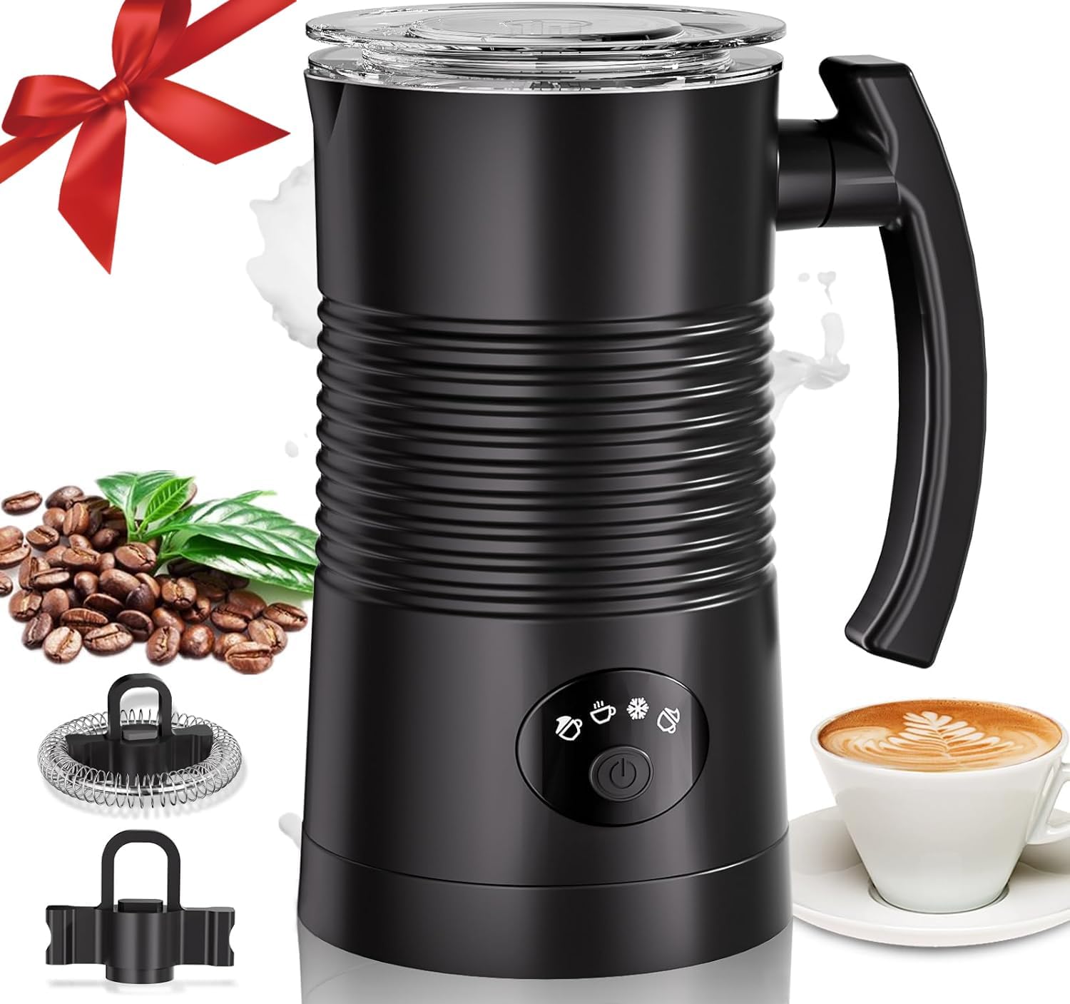 KRUPS Frothing Control XL1008 Milk Frother/Black Amazon.co.uk Home