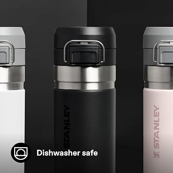 STANLEY 1913 Quick Flip Water Bottle 0.47L - Black 2.0