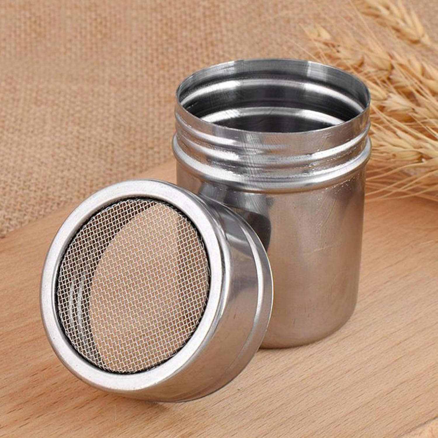Powder Sugar Shaker Cinnamon Sugar Shaker for Baking