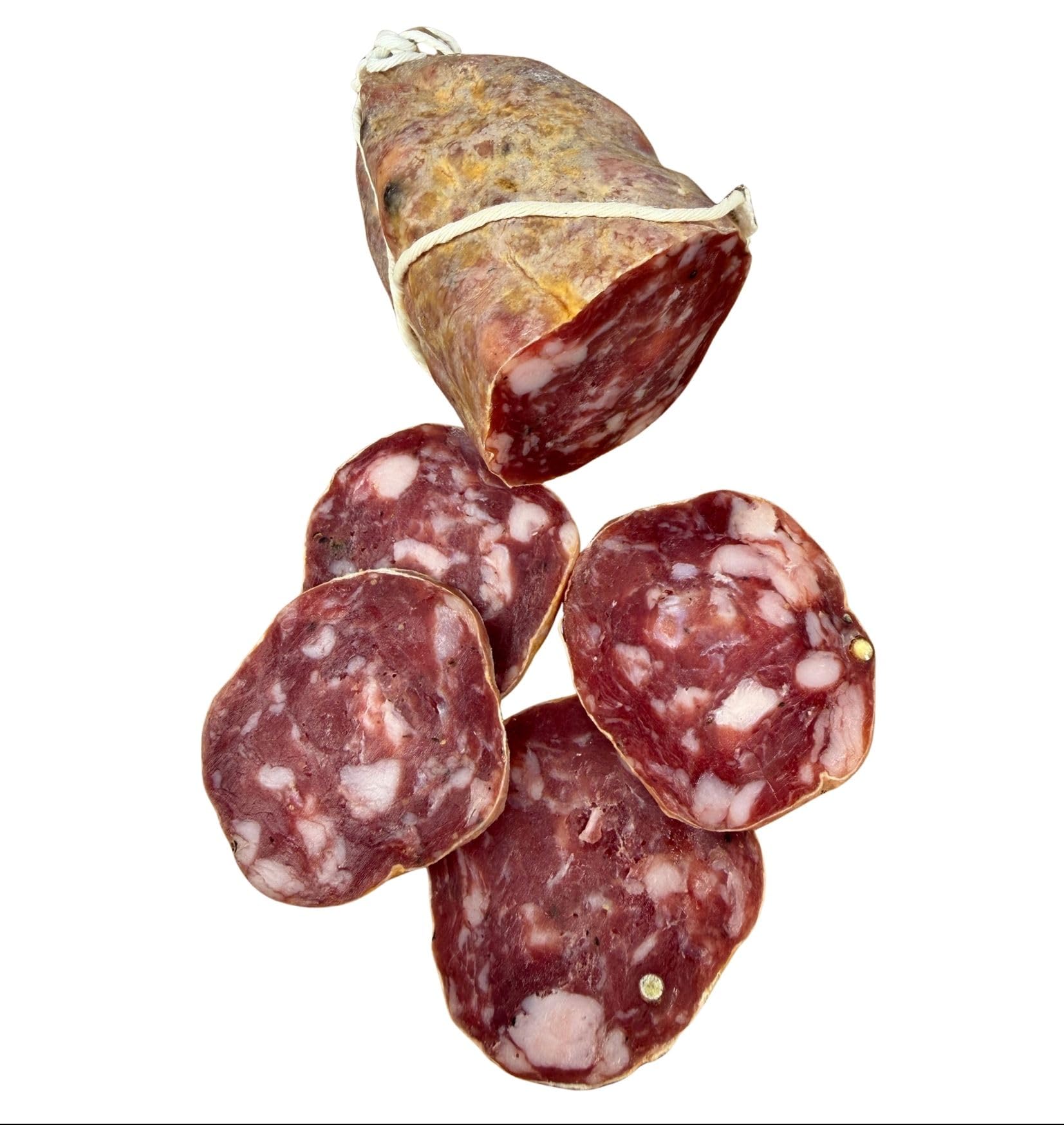 Machegusto! – Soppressata Classique 290g, Salami Napoli 420g et Caciobufala Classique 500g – Coffret Gourmand Italien – Charcuterie Artisanale et Fromage au Lait de Bufflonne – Planche à Découper Offe