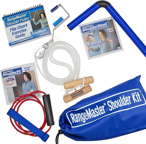 Miniatura 1 de RangeMaster Kit básico todo en uno para fortalecer el hombro y terapia en el hogar  Herramienta de fisioterapia  Ayuda en la recuperación y el