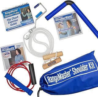 RangeMaster All in one Shoulder Strengthening and Home Therapy Basic Kit │ Physical Therapy Tool │ Aids in Recovery and Increasing Mobility │ Comprehensive Exercise Guide (FSA/HSA Approved)