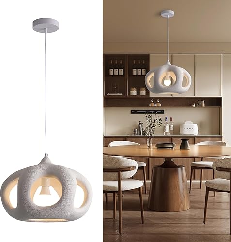 Miniatura 25 de JAYMP Wabi Sabi - Lámpara colgante para comedor, cocina, isla, pasillo, restaurante, lámpara colgante E26, base japonesa, botella de vino, accesorio