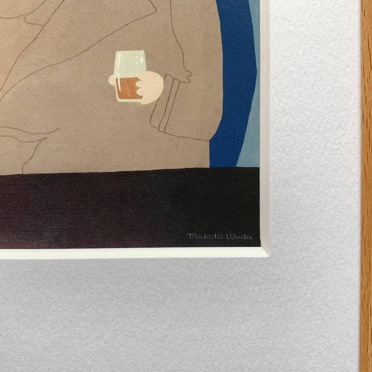 Amazon.co.jp: □和田誠『映画 さらば愛しき女よ』B5サイズ 額入り