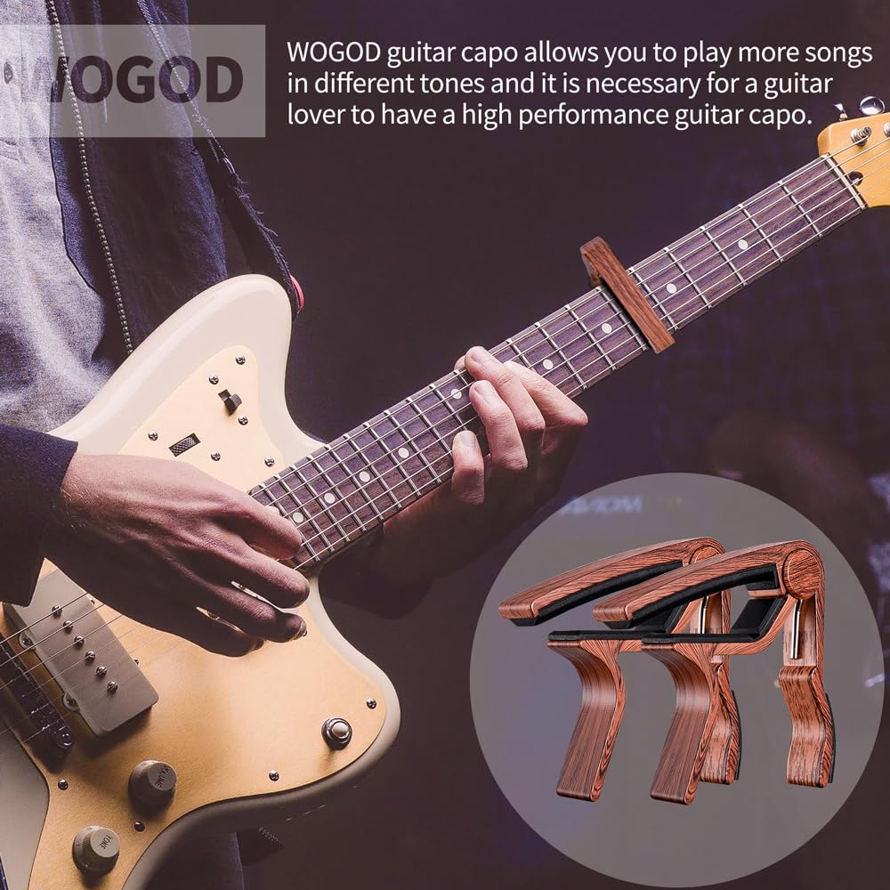 Kapodaster für Akustikgitarre, E-Gitarre, Kapodaster, 10 Stück