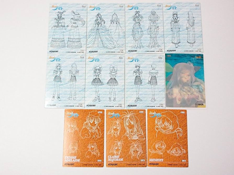 みつめてナイト カード約264種264枚セット トレカ コナミ