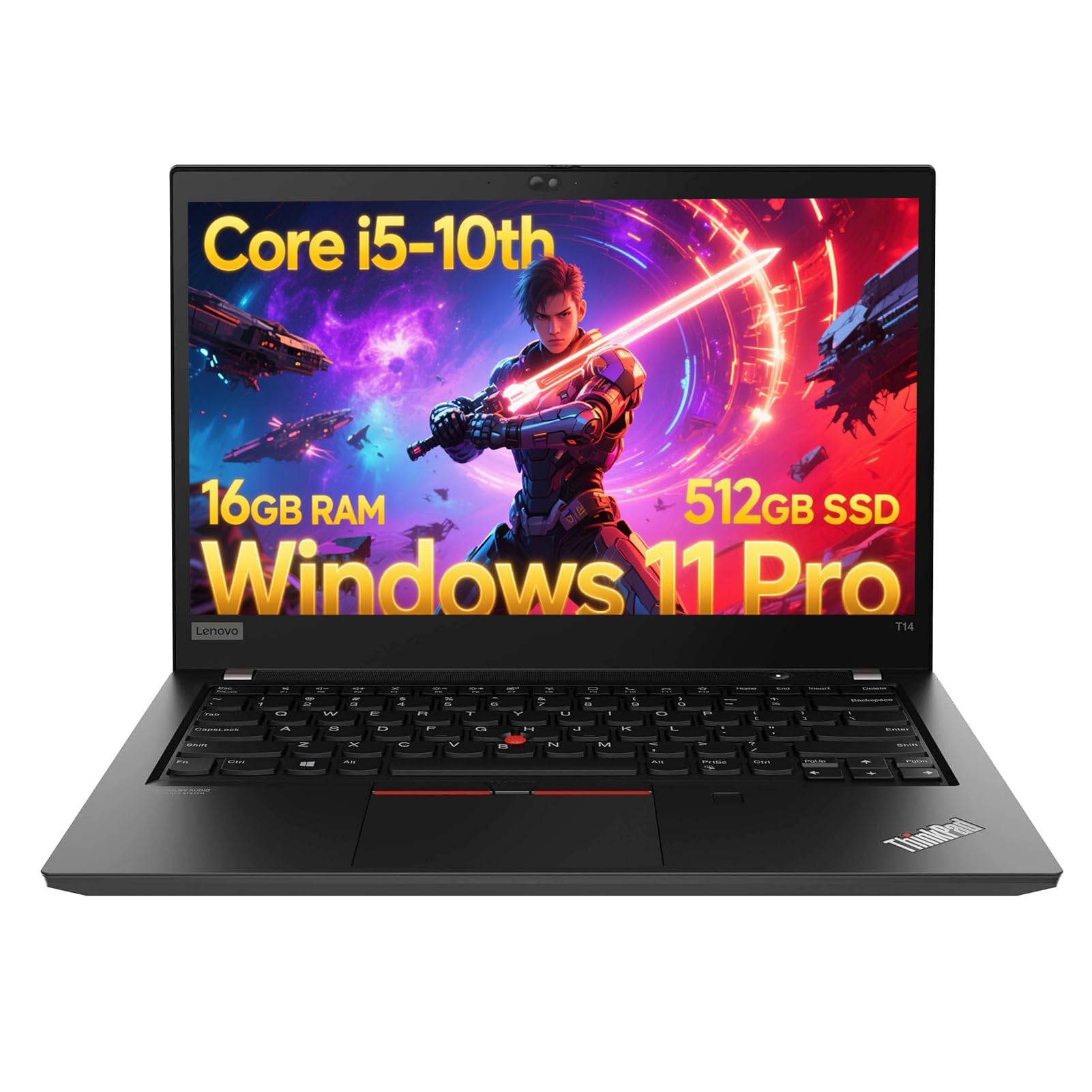 Amazon.com: Lenovo Thinkpad T14 Business Laptop Computer, 14in FHD
