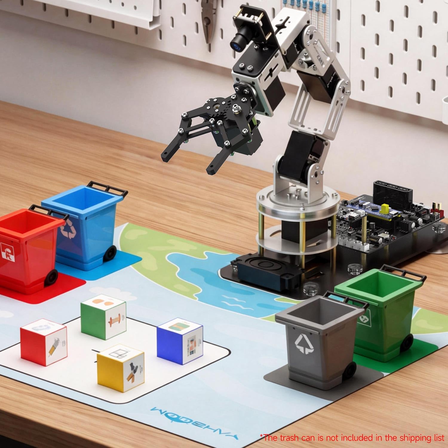 Yahboom ROS2 Robotic Arm Embodied Intelligence, 3D Spatial Recognition, Virtual Machine PC Control, AI Large Model Voice Module (Superior Kit)