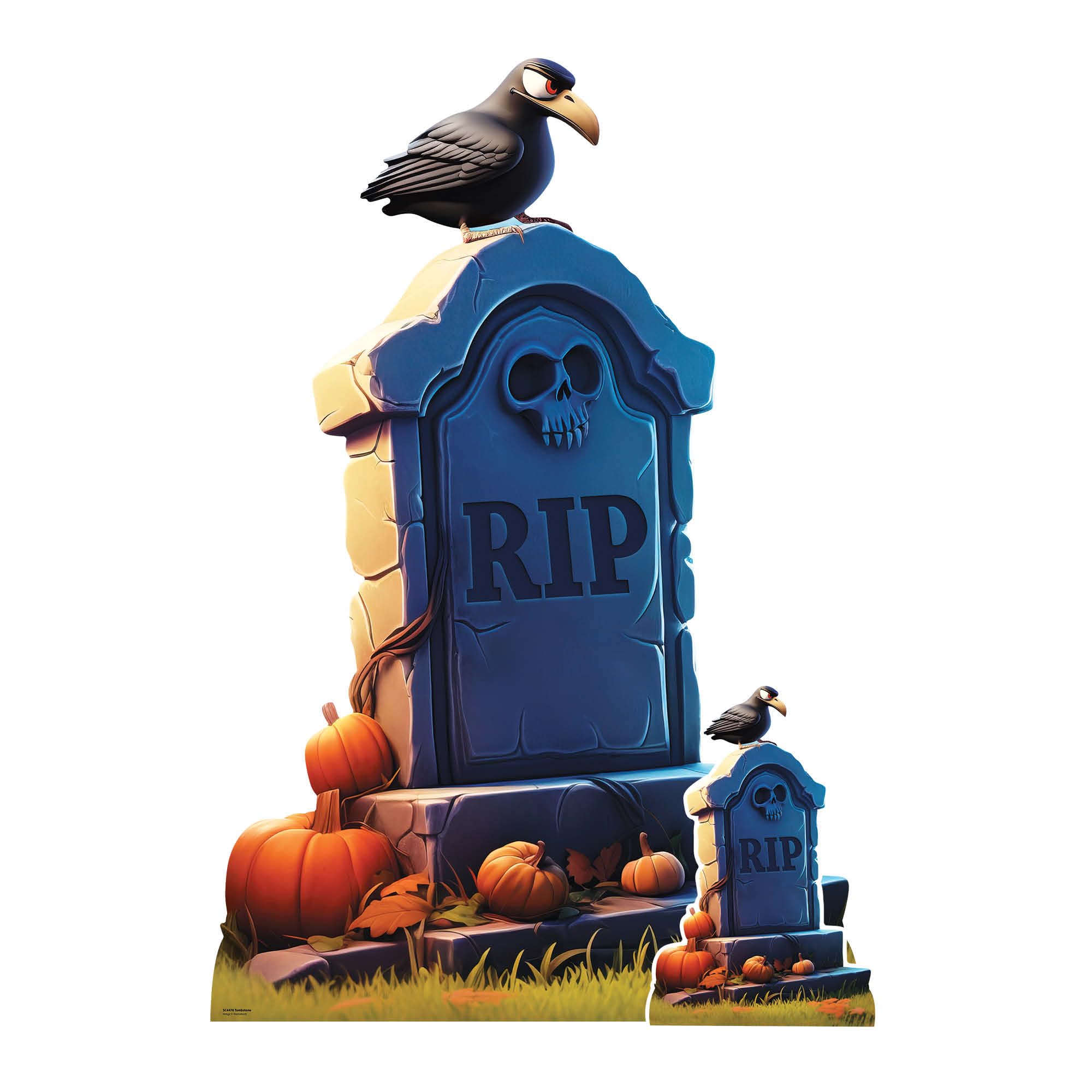 Star Cutouts SC4476 Cartoon Tombstone Cardboard Cutout Halloween Theme