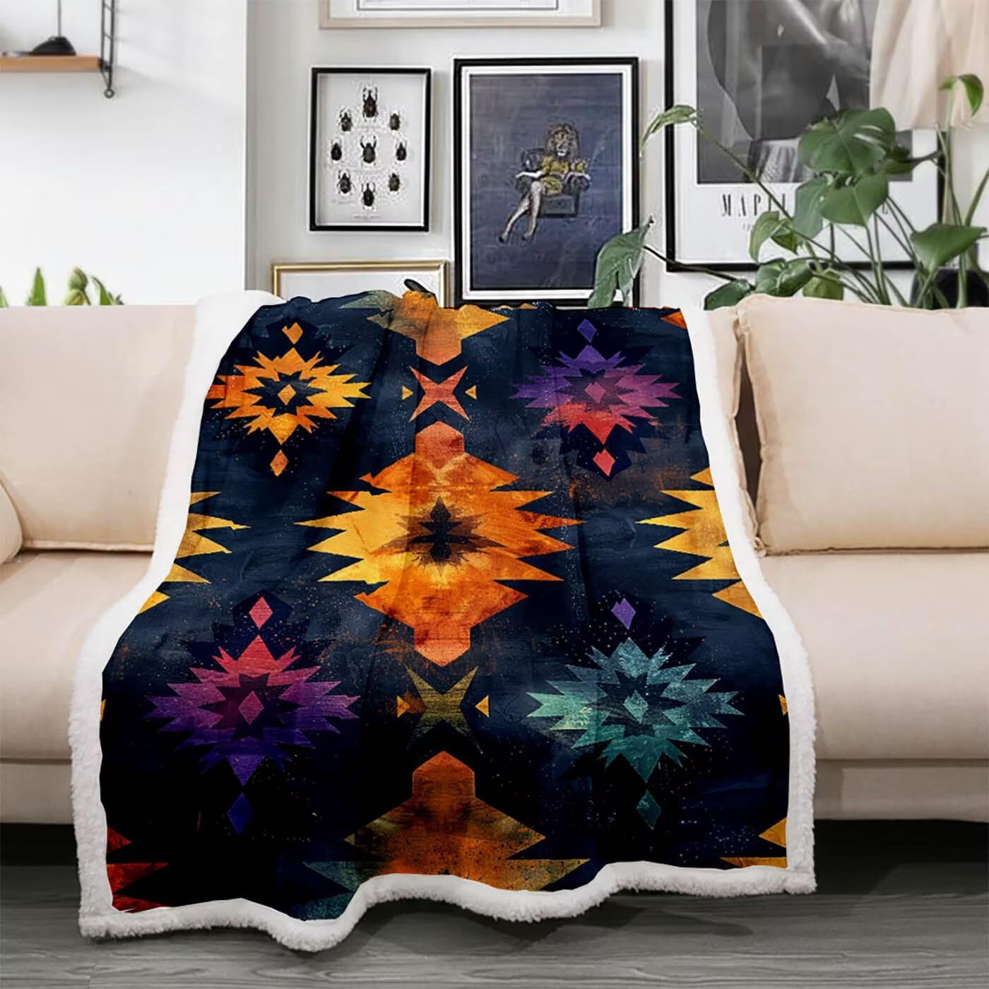 Koc polarowy Sherpa, prosty, miękki, obciążeniowy, zimowa, jesienna pościel, duży, 152 x 203 cm, gruby, ciepły, oddychający, na krzesło, sofę, kanapę, łóżko, do pokoju podróżnego, dekoracja, prezenty