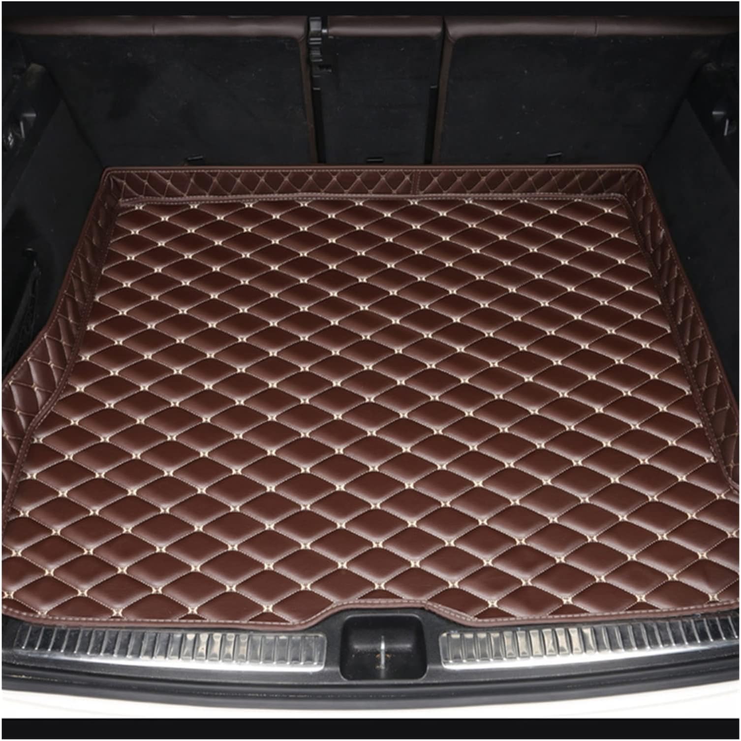 All-weather truck mat For NISSAN For Juke For X-Trail For GT-R For Leaf Car Scratch Resistant Waterproof Stylish Minimalist Trunk Mat (Color : G)