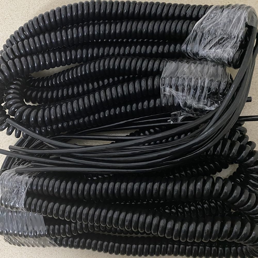 kabel spiralny, 22 rdzenie, 0,15 mm z możliwością przedłużenia o długości 6 metrów