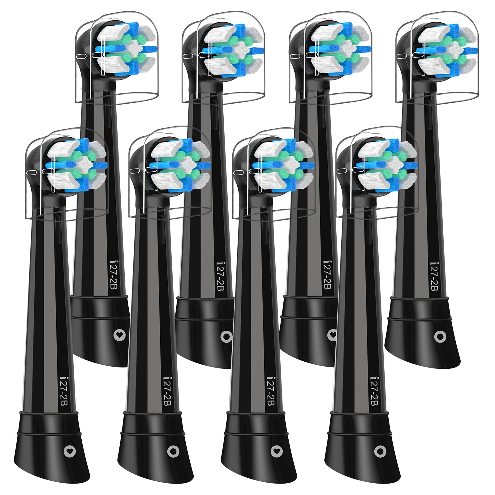 8 Pcs iO Replacement Heads Compatible with Oral B iO 2 3 4 5 6 7 8 9