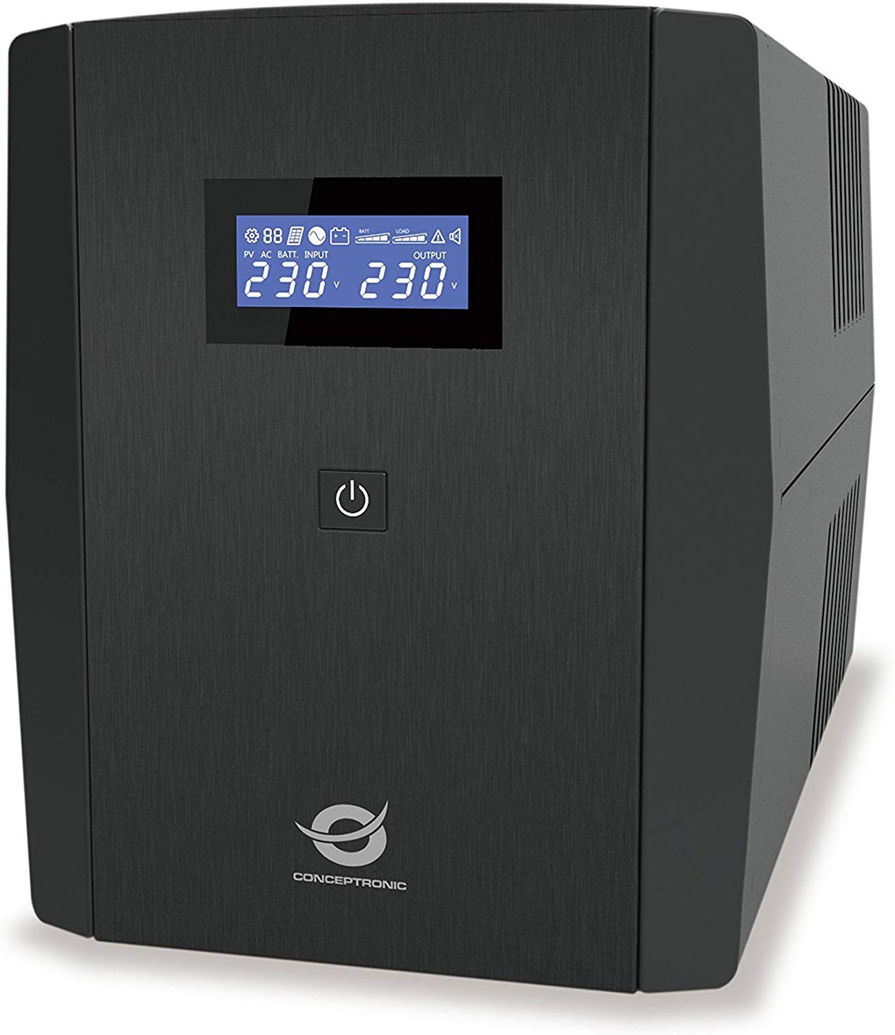 Conceptronic Zeus 03E Line Interactive 1200 VA 6salidas AC Compact Black uninterruptible power supply (UPS) – Power supply (UPS) (1200 VA 720 W, 220 V, 240 V, 220 V, 240 V)