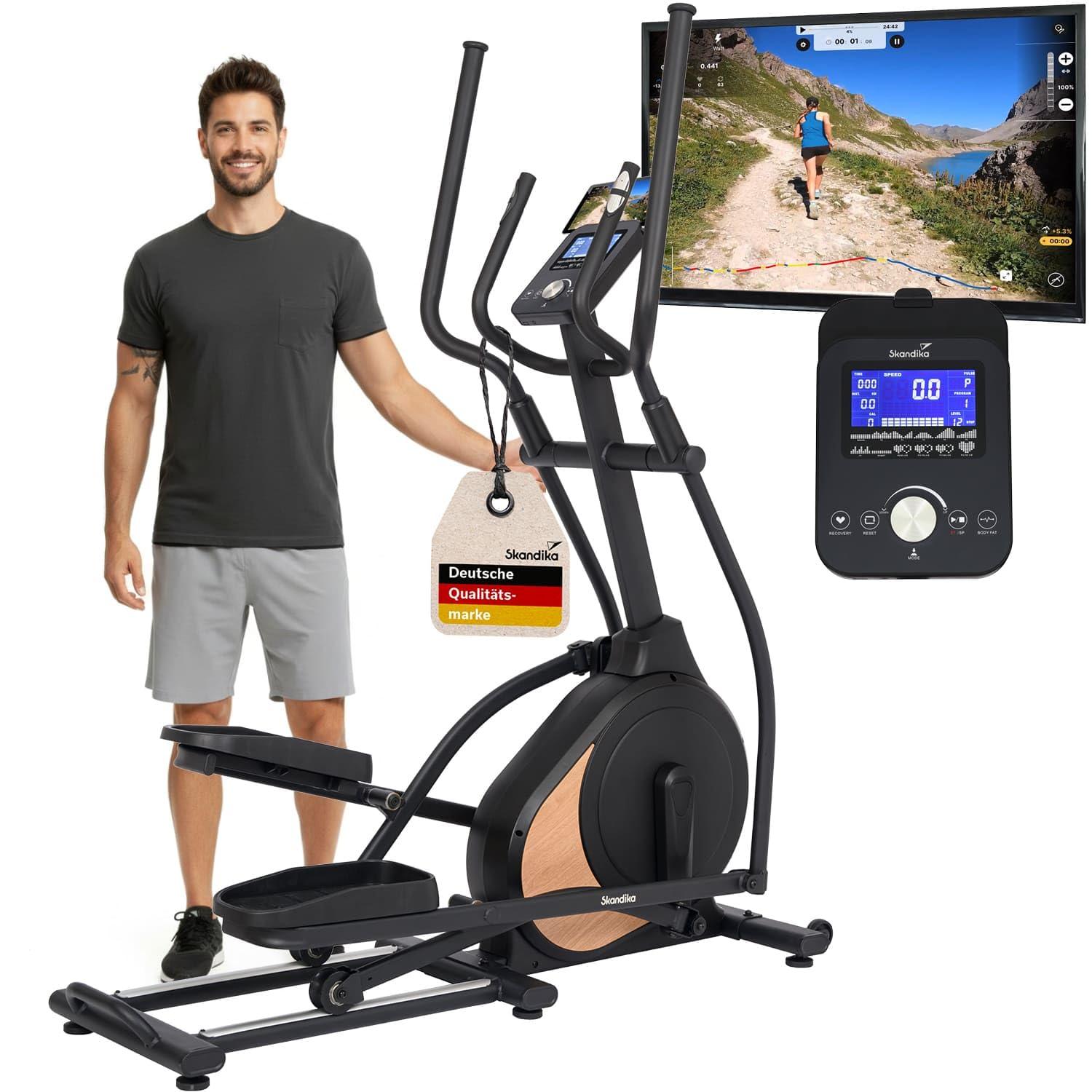 Skandika Crosstrainer Carbon P18