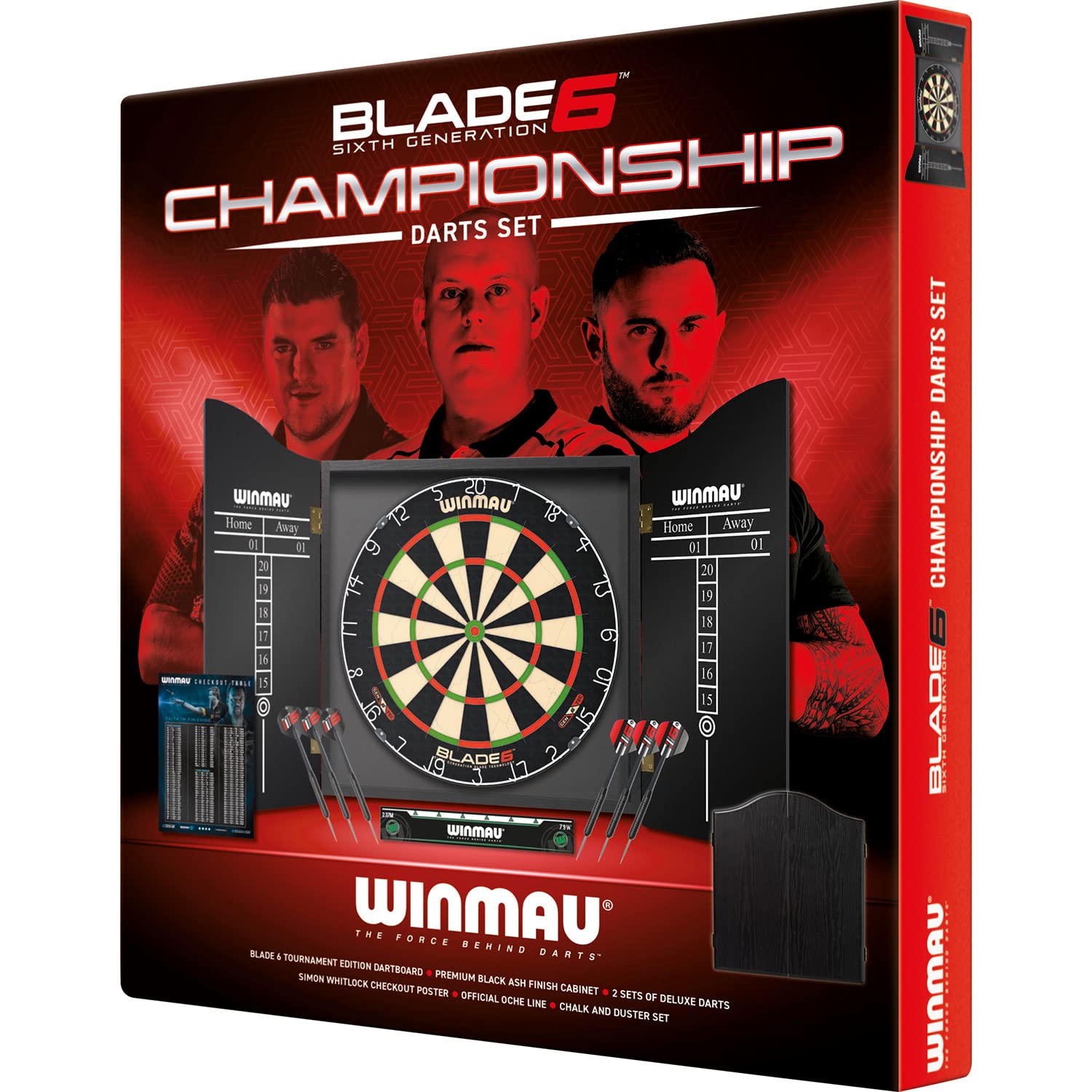 Winmau Dart-Set Blade 6 Championship Cabinet Set