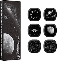 Vista 1 de Galaxy Projector Disc – Ultra HD Projector Slide, Compatible Galaxy Projectors and Model SKE-TKQ01 & BL-DQY02 Projectors – 6 Disc Set