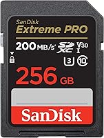 Vista 3 de SanDisk Paquete de tarjetas de memoria SDXC SD Extreme Pro de 256 GB, funciona con Canon EOS 5D Mark IV, 6D Mark II, 7D Mark II Cámara digital DSLR