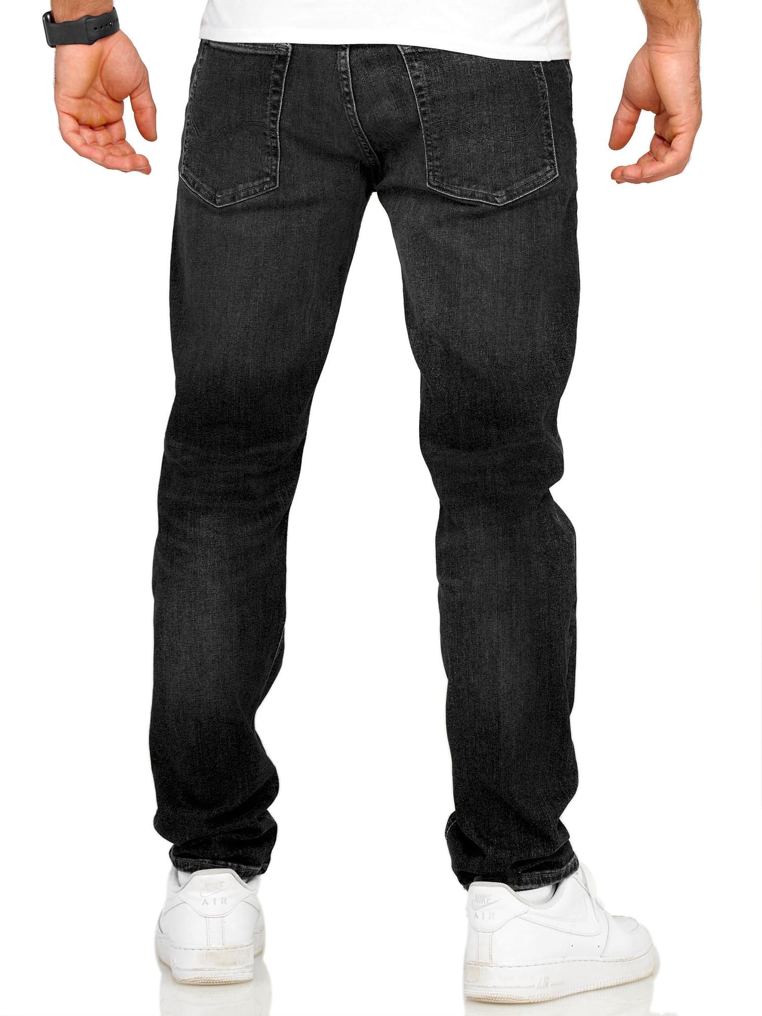 JACK & JONES Herren Jeans Mike ARIS Comfort Fit Denim Herrenhose
