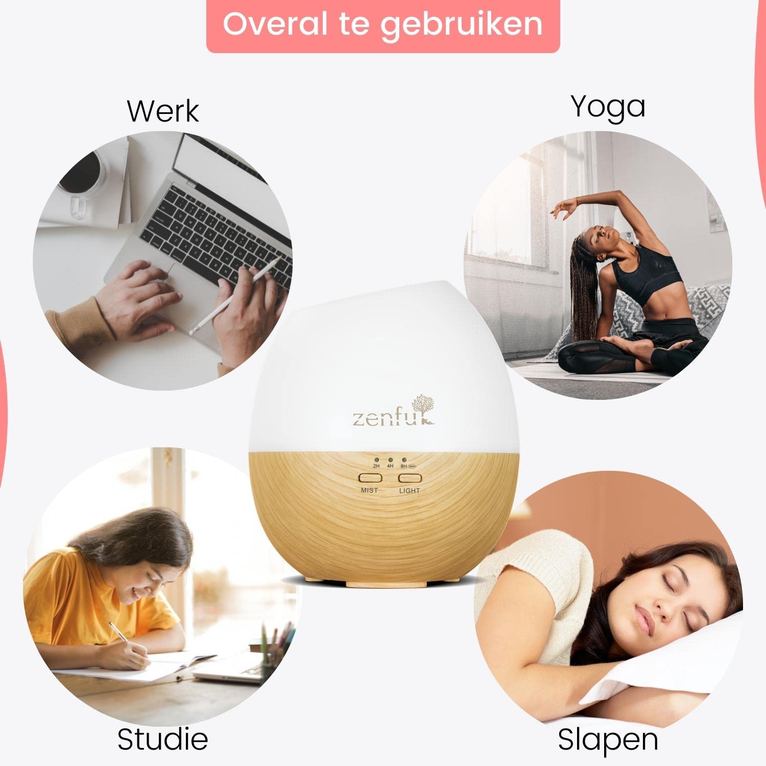 Oasis Aroma Diffuseur Diffuseur Parfum Humidificateur Diffuseur D'odeur Huile Essentielle Diffuseur - 300ml