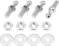 Vista 7 de X AUTOHAUX 2 unids 20 pulgadas 100 libras blanco universal gas resorte amortiguador soportes de gas para RV coche barco