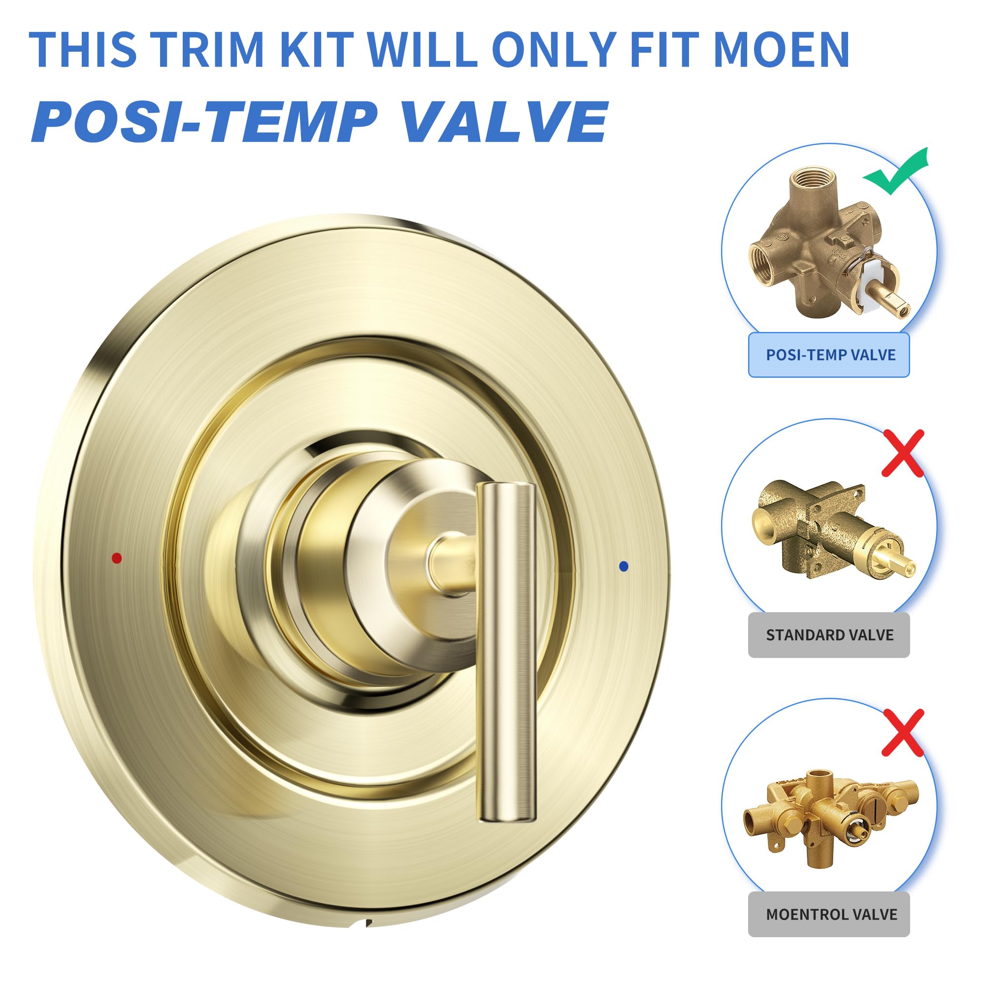 Moen Posi Temp Trim Kitnull