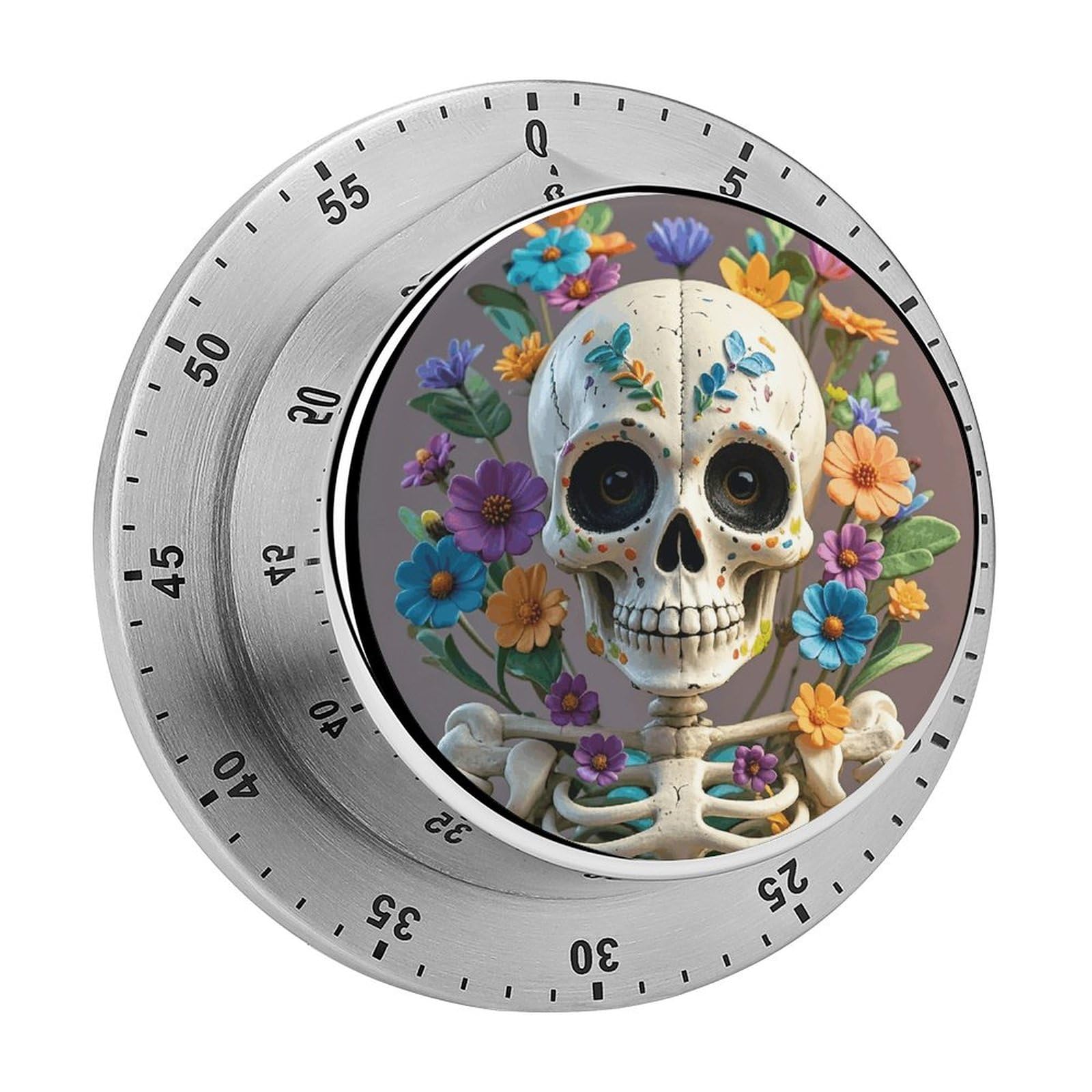 Ghost Printed Waterproof Christmas Timer with Loud Alarm Outdoor Timer for Cooking Exercise Baking