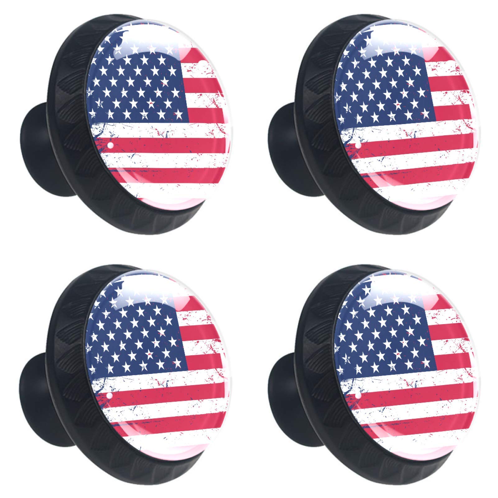 Boutons de tiroir drapeau américain pour relooker facilement un meuble usé