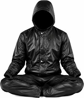 Mens Raincoat Suit with Pant set Luxentia Series | Waterproof Lightweight Breathable Rain Wear | Strong Stitching, Elastic... Price In India