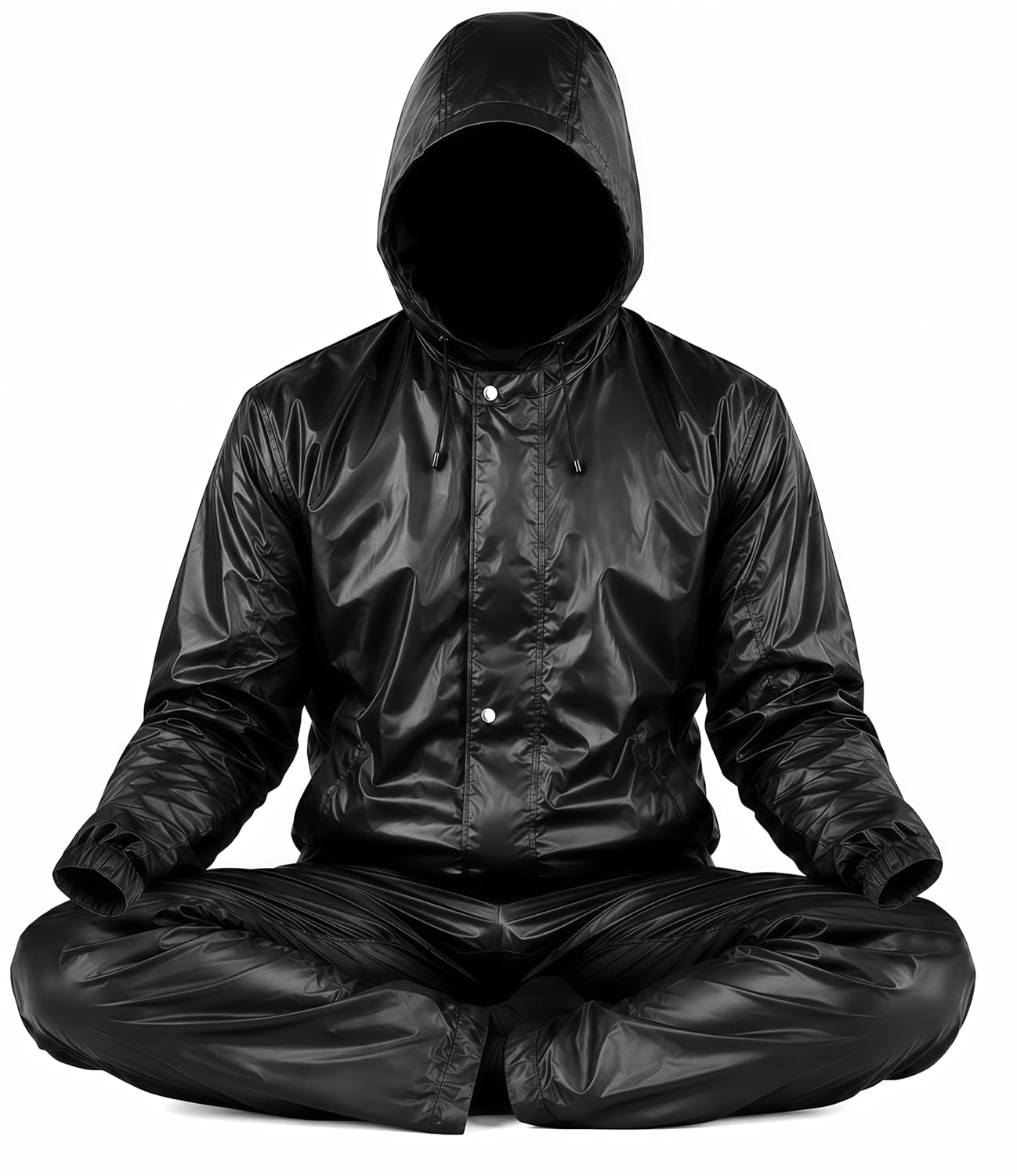 Mens Raincoat Suit with Pant set Luxentia Series | Waterproof Lightweight Breathable Rain Wear | Strong Stitching, Elastic...