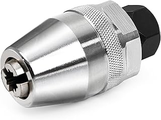 WUWEOT Broken Stud Remover, 3/8" Damaged Bolt and Stud Extractor Tool, Manifold Drive Stud Puller Fit 1/4" to 1/2" Rounded Studs for Broken, Damaged, Rounded Off, Painted, and Rusted Tight Bolts