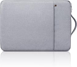 14 Inch Laptop Sleeve Bag Computer Compatible with MacBook Pro M2 M1 A2779 A2442 2023-2021 Chromebook Notebook 14 Inch, PC Padded Sleeve Slim Waterproof with Handle Pocket, Grey