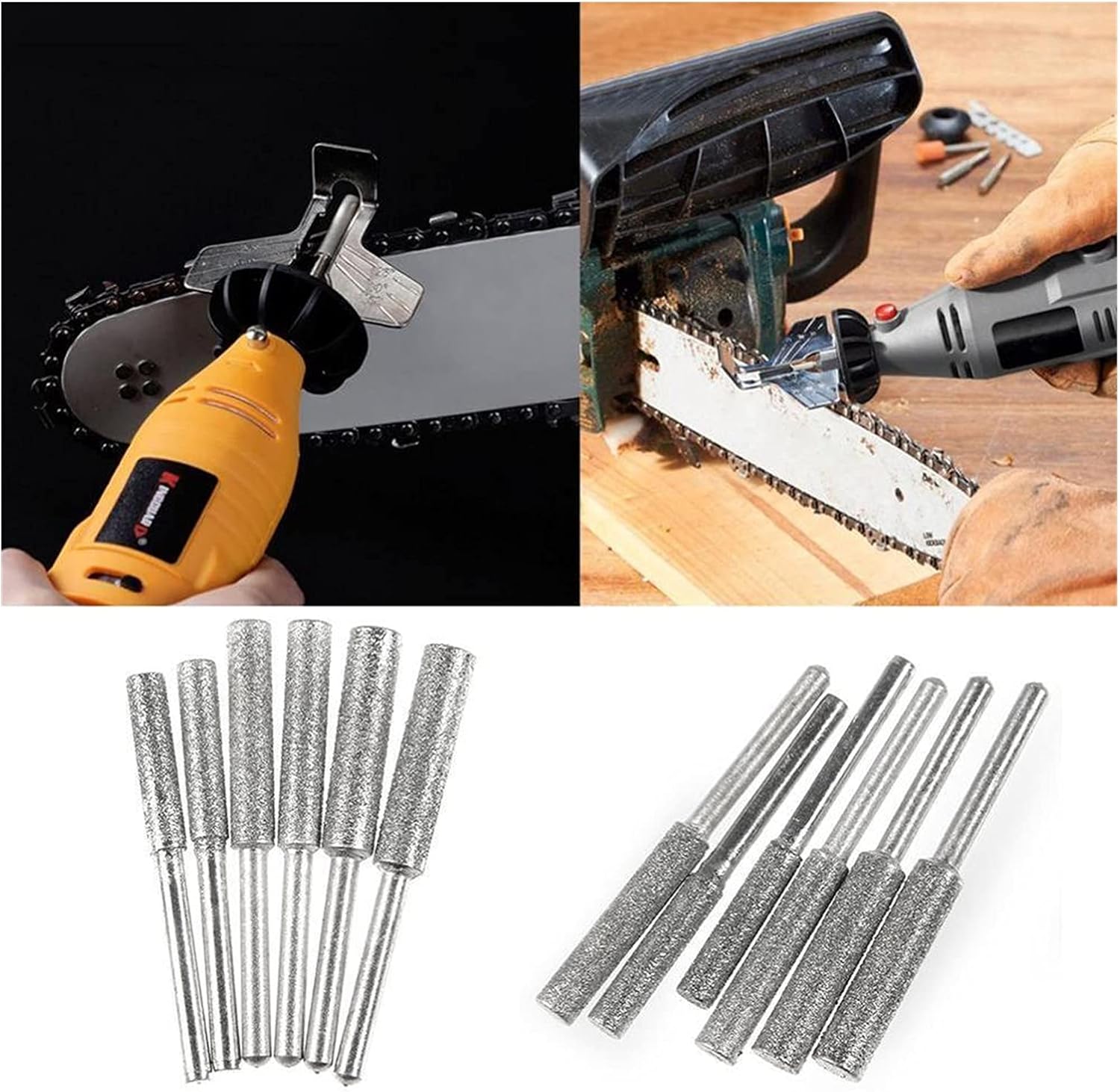 Grinding And Polishing Head 10Pcs/Set 4/4.8/5mm Shank Diameter 3mm Cylindrical Tool Diamond Graphite Polished Grinding Grinding Carving Needle Rod (Size : 4mm)