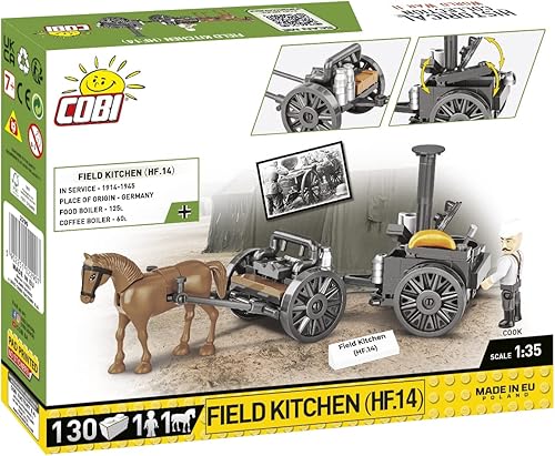 Miniatura 8 de COBI Colección Histórica Cocina de Campo de la Segunda Guerra Mundial (HF.14)