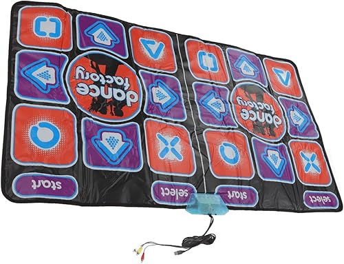 Miniatura 9 de Alfombrilla de baile para niños, plegable electrónica de baile, juguete para niñas y niños pequeños, almohadilla de pista de baile para 2 jugadores