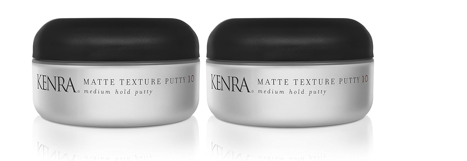 Kenra Matte Texture Putty 10 | Medium Hold Styler | Flexible Hold With A Matte Finish | Replenishes Moisutre & Softens Hair | All Hair Types