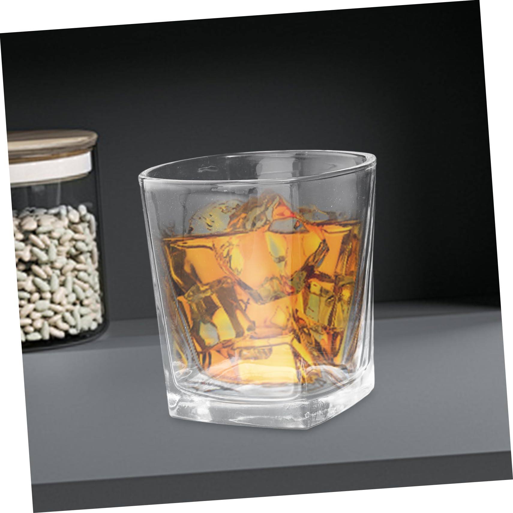MAGICLULU 6piezas Vasos De Whisky Transparentes De Vaso De Whisky para Cócteles y Festivales Cortos para Cócteles