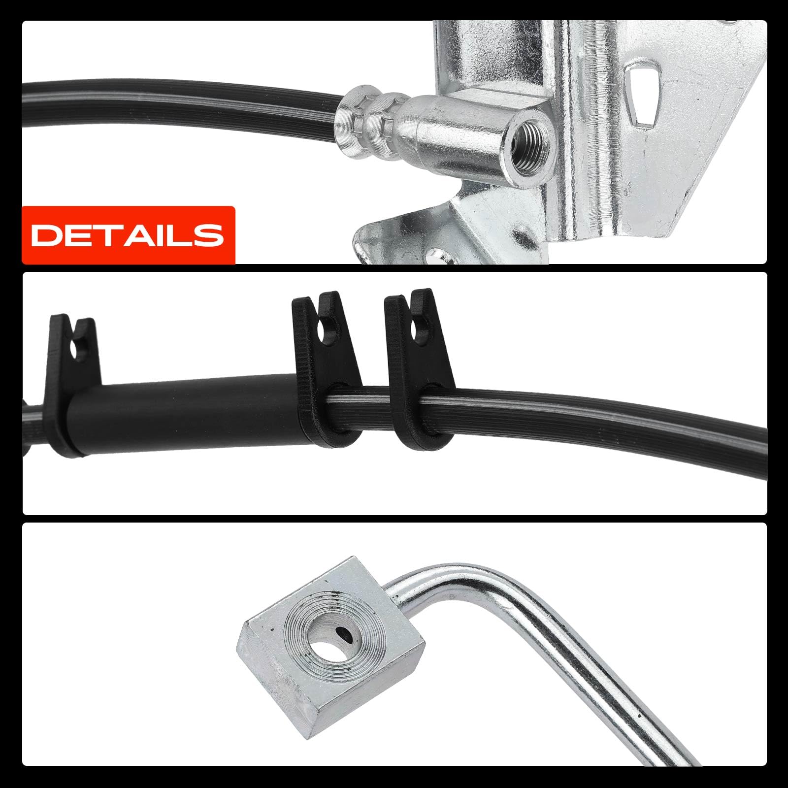 Frankberg 2 mangueras de freno delanteras izquierda y derecha 52080405AA | Compatible con: Grand Cherokee II WG WJ