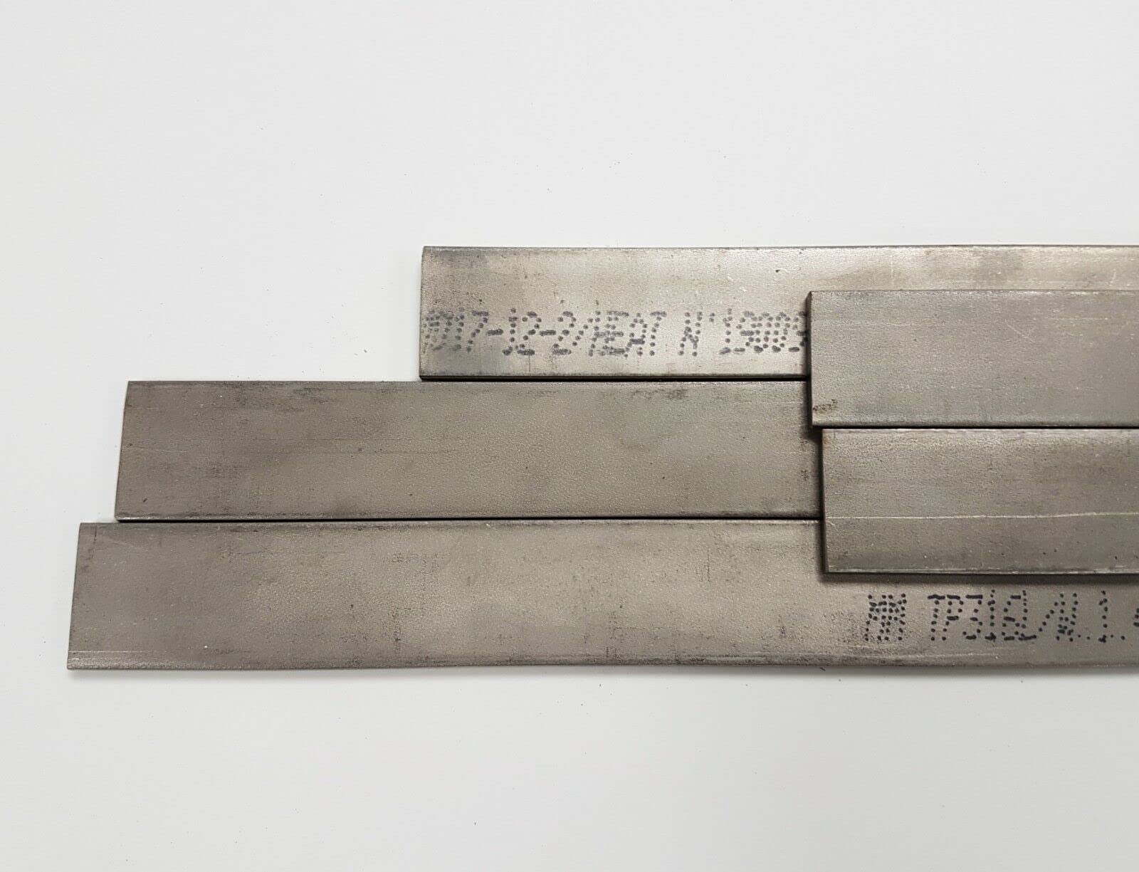 Stainless Steel 316L Flat Bar 25mm x 3mm Marine Grade Various Lengths