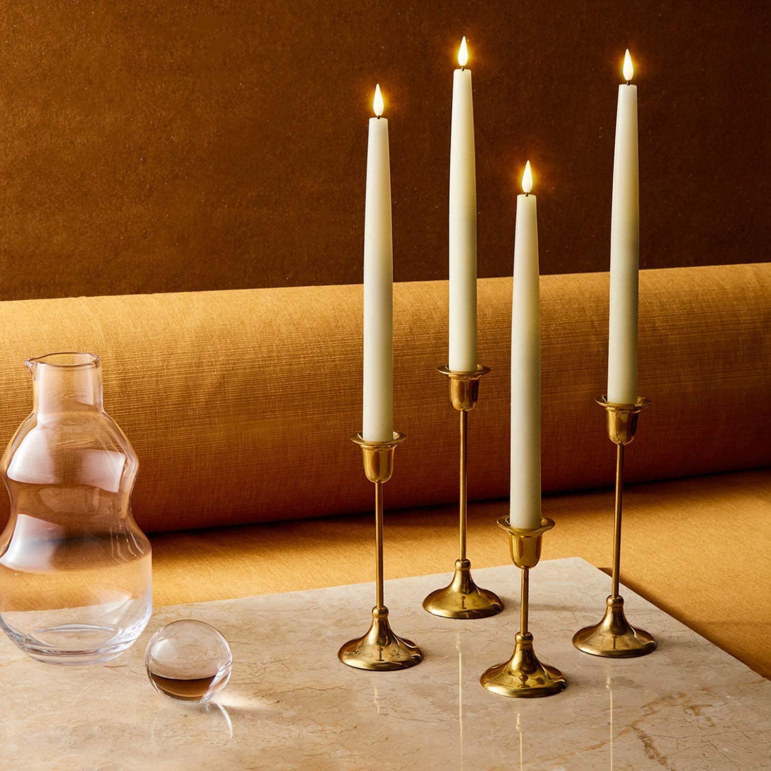 iKalaa® Candle Making Wicks Combo Pack | 150 pcs (50 pcs Each 3”, 5” & 7”) | Pre-Waxed Cotton Wicks with Metal Sustainers | DIY Candle Supplies 1